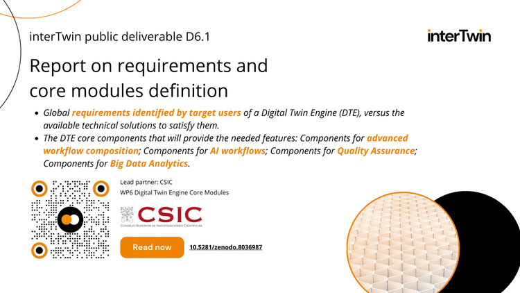 D6.1 Report on requirements and core modules definition - interTwin project